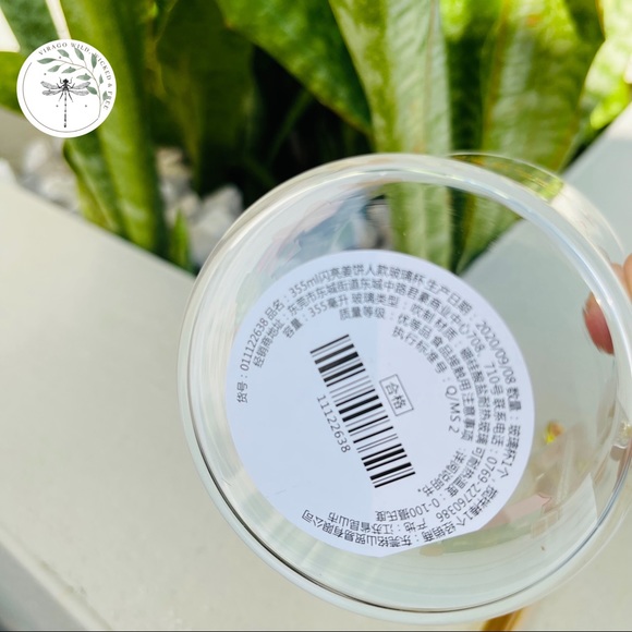 Starbucks Gingerbread Man Glass Cup with Rod - Picture 2 of 7